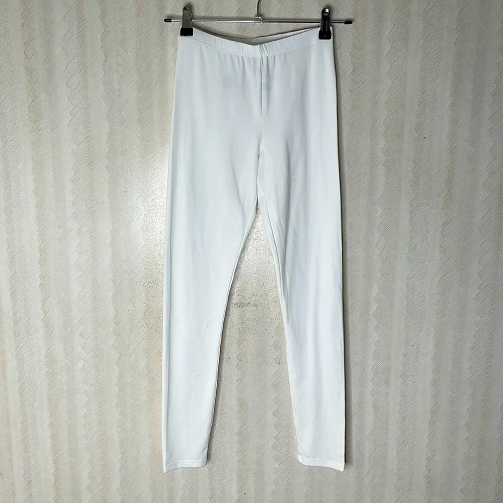 ❤️ 🆕 OLD NAVY Girls white leggings Size XL (14)